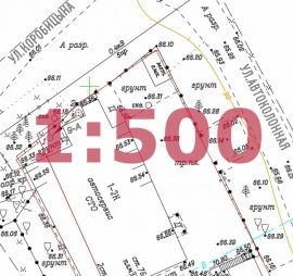 Топографическая съемка 1:500 для проектирования Топографическая съемка в Коломне и Коломенском районе